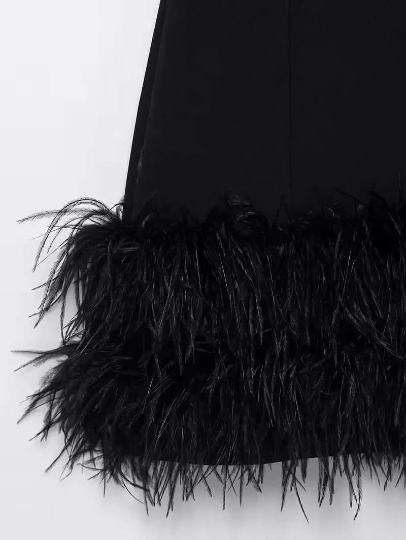 Black Grace Feather - Besellics