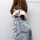 Blossom Glam Crop - Top: A Floral Fusion of Style, Comfort, and Elegance - Besellics
