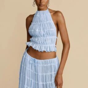 Boho Breeze Set : Eleganter Sommerlook mit Zweiteiler - Besellics
