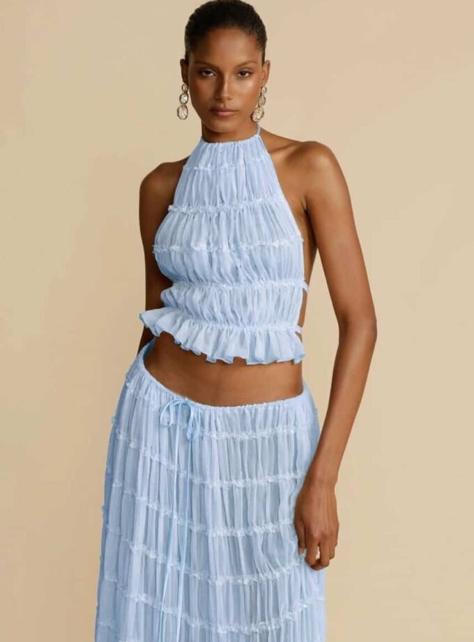 Boho Breeze Set : Eleganter Sommerlook mit Zweiteiler - Besellics