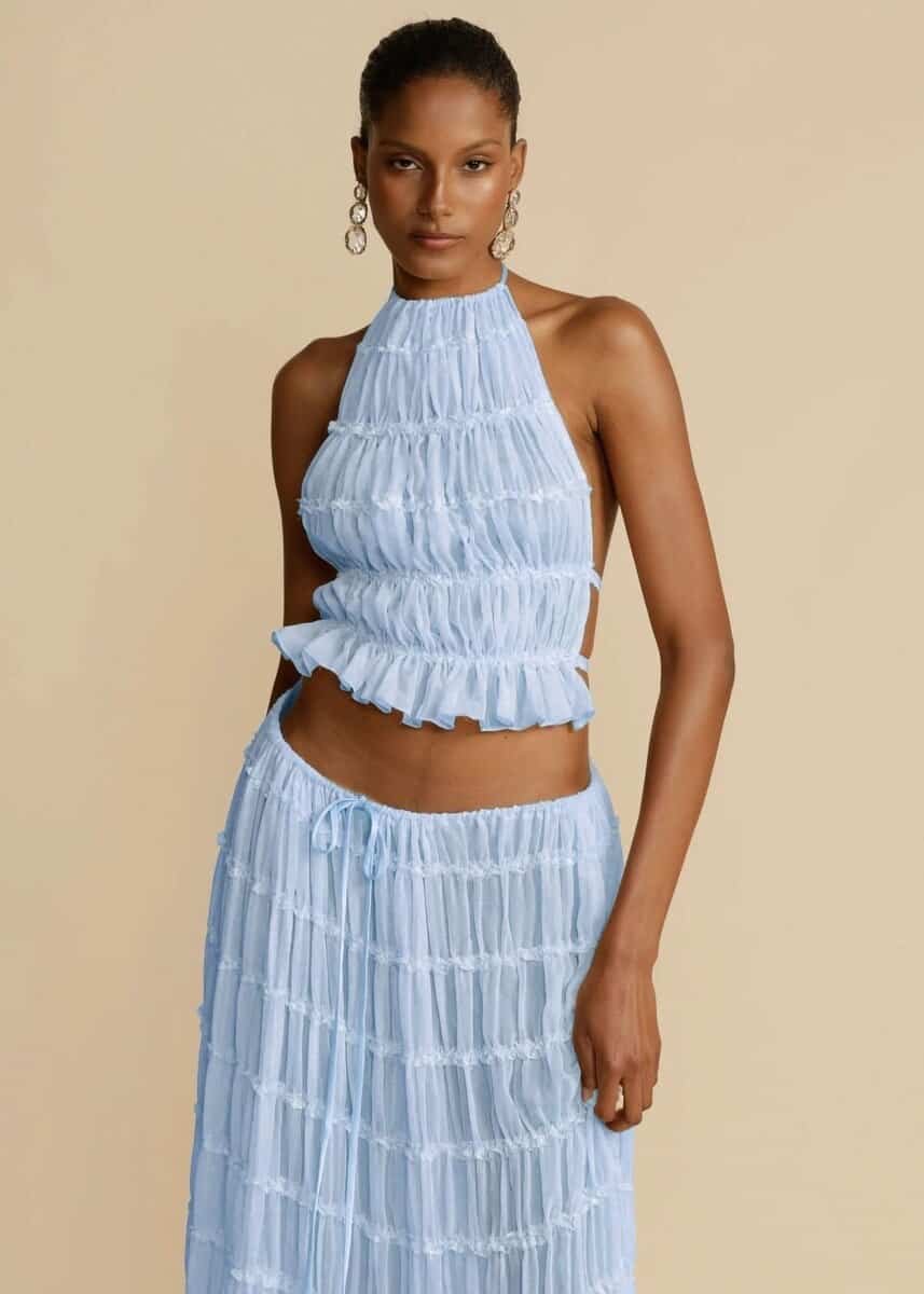 Boho Breeze Set : Eleganter Sommerlook mit Zweiteiler - Besellics