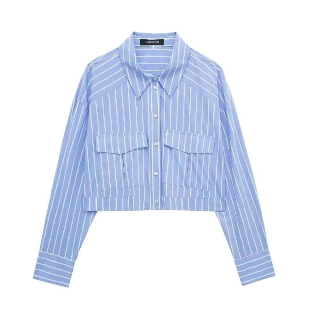 Cropped Bluse - Besellics