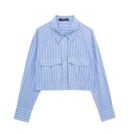 Cropped Bluse - Besellics