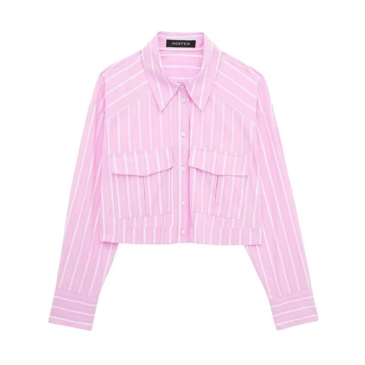 Cropped Bluse - Besellics
