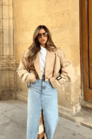 Cropped Trench - Besellics