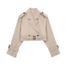 Cropped Trench - Besellics