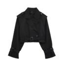 Cropped Trench - Besellics