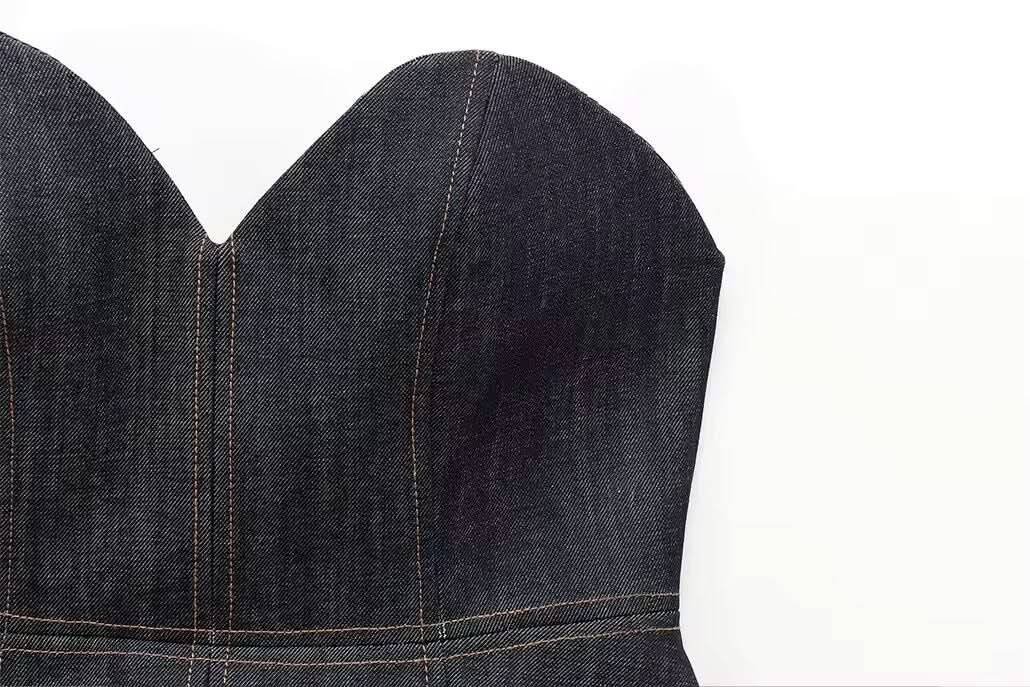 Denim Elegance 3-Teiler - Besellics