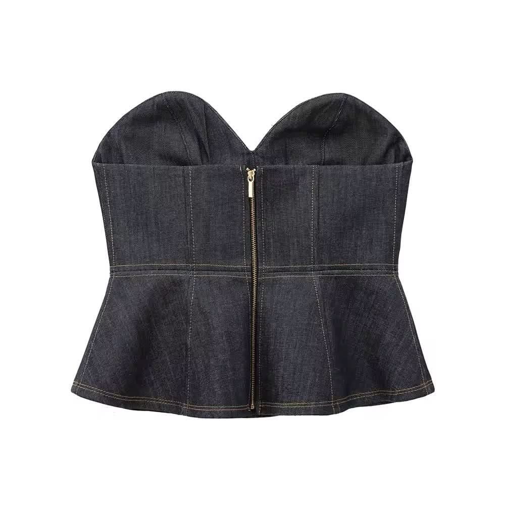 Denim Elegance 3-Teiler - Besellics