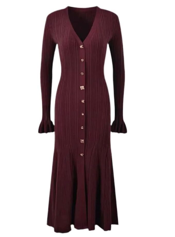 Elegance Knit Dress - Besellics