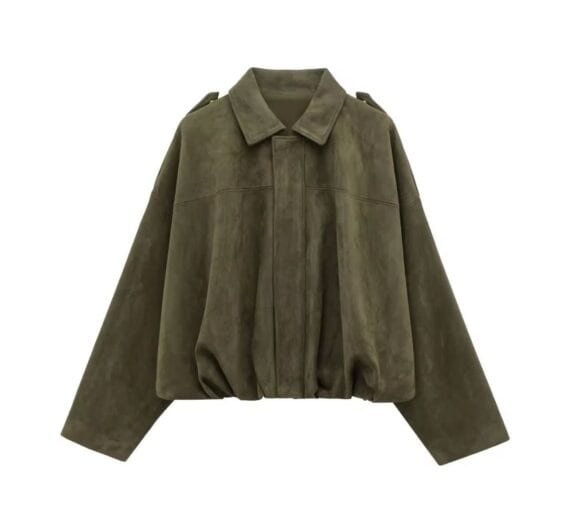 Elegant Suede Look Co-Ord Set - Besellics