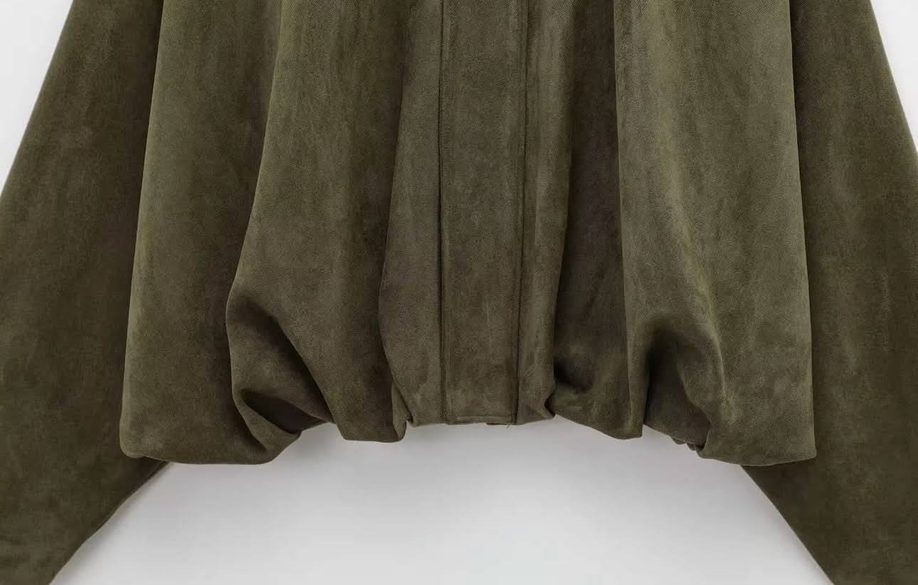 Elegant Suede Look Co-Ord Set - Besellics