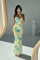 Florenza Maxikleid Damen Sommer