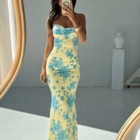 Florenza Maxikleid Damen Sommer