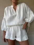 Isla Leinen Set - Elegantes Sommeroutfit für Damen