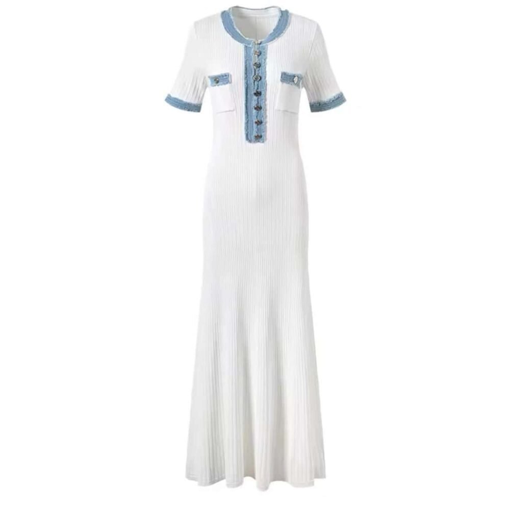 Ivory Grace Kleid – eleganter Sommerlook für Damen