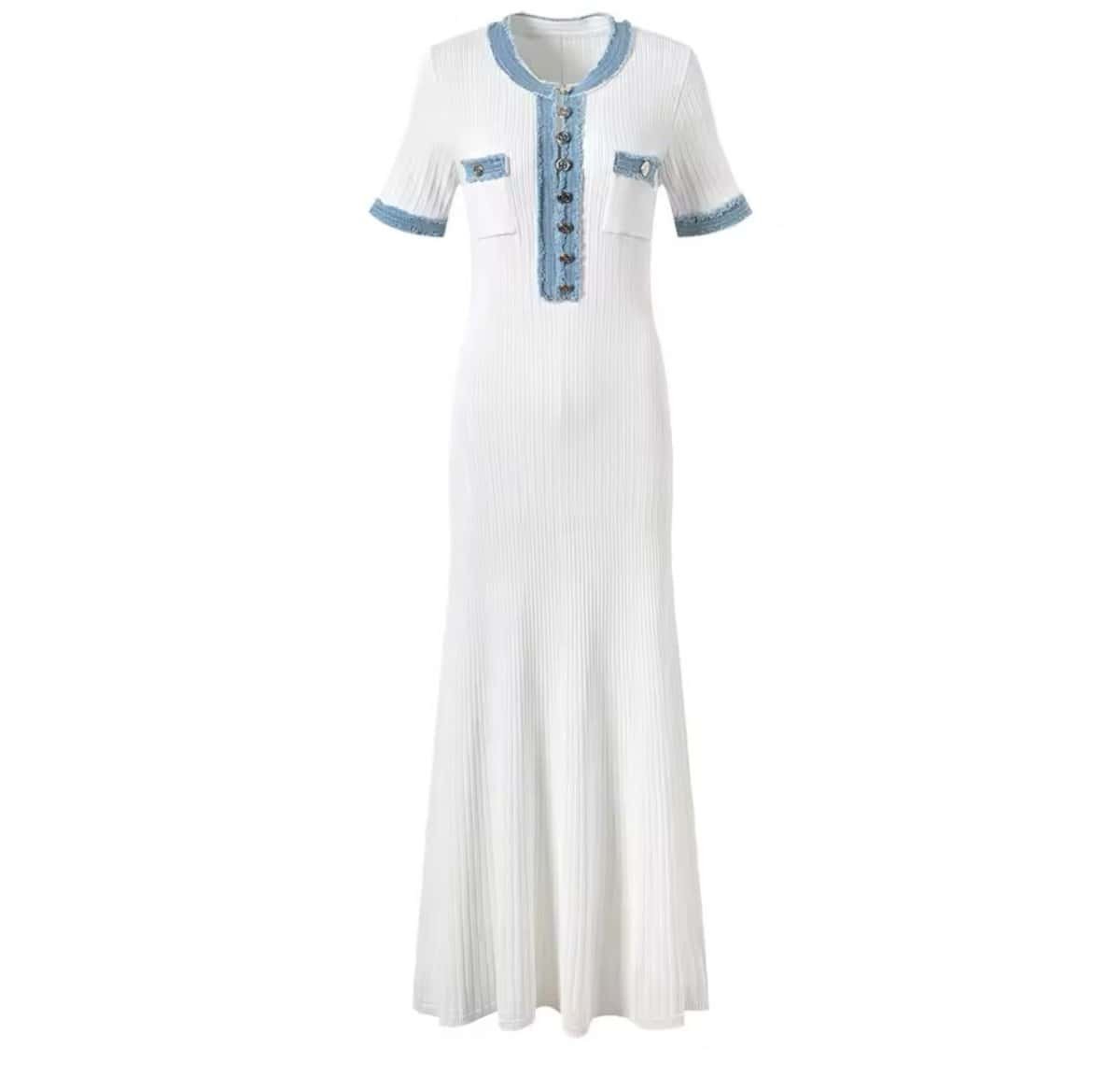 Ivory Grace Kleid – eleganter Sommerlook für Damen