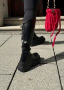 Knee-High Faux Leather Boots - Besellics