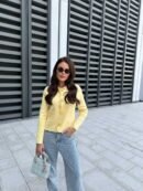 Luxe Crystal Denim – Damenjeans mit funkelnden Kristalldetails