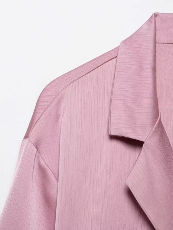 Luxury Lounge 3-Teiler – Blazer & Wide-Leg Hose - Besellics