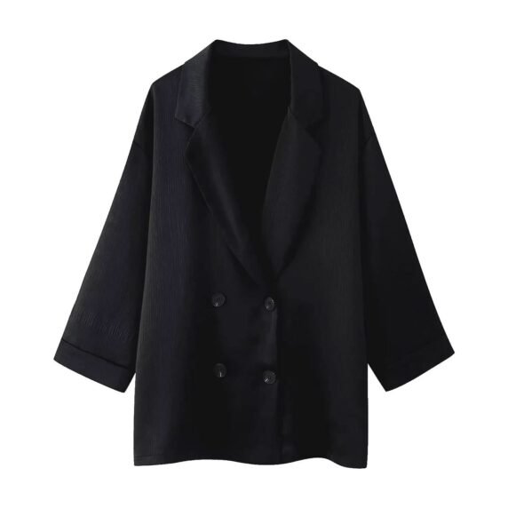 Luxury Lounge 3-Teiler – Blazer & Wide-Leg Hose - Besellics