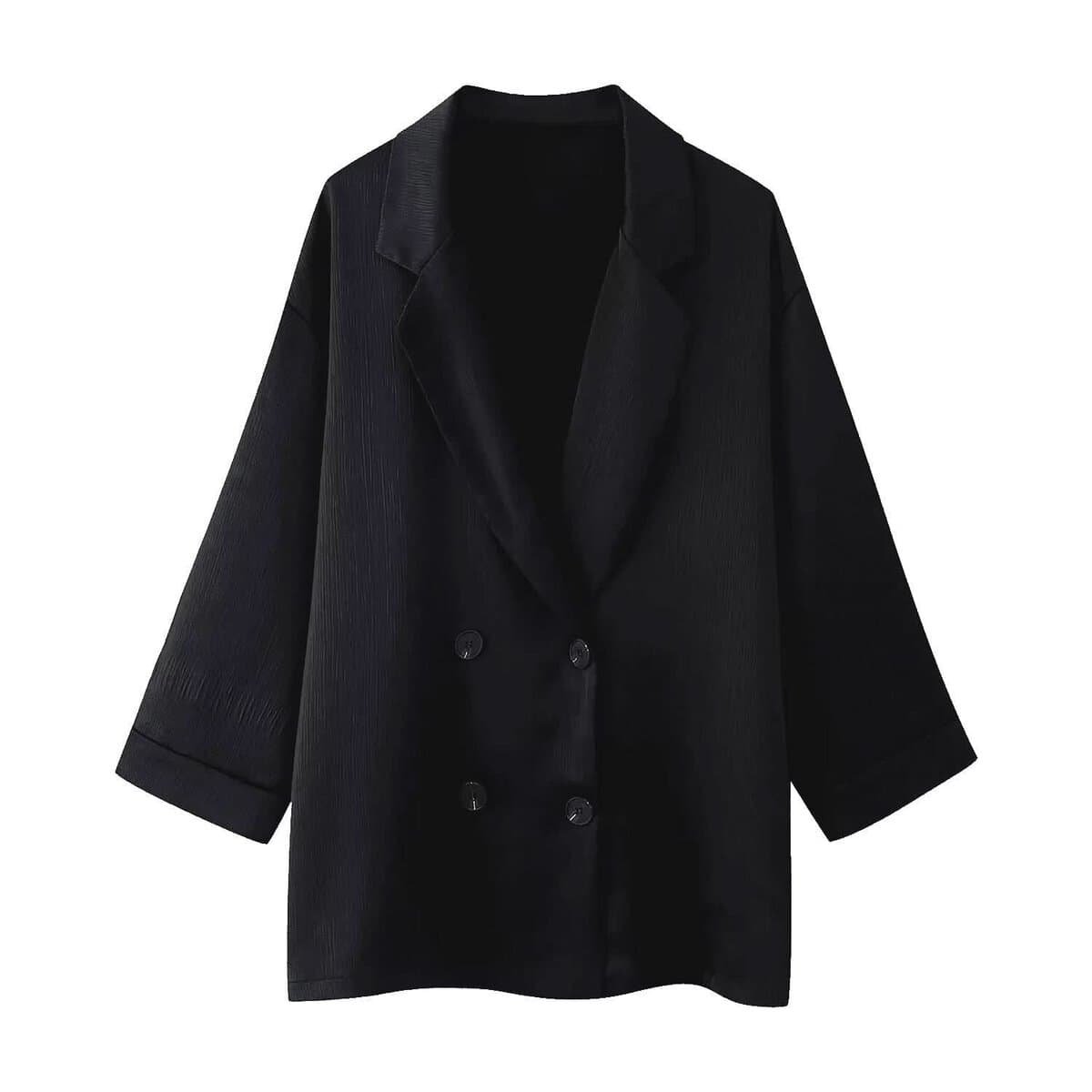 Luxury Lounge 3-Teiler – Blazer & Wide-Leg Hose - Besellics