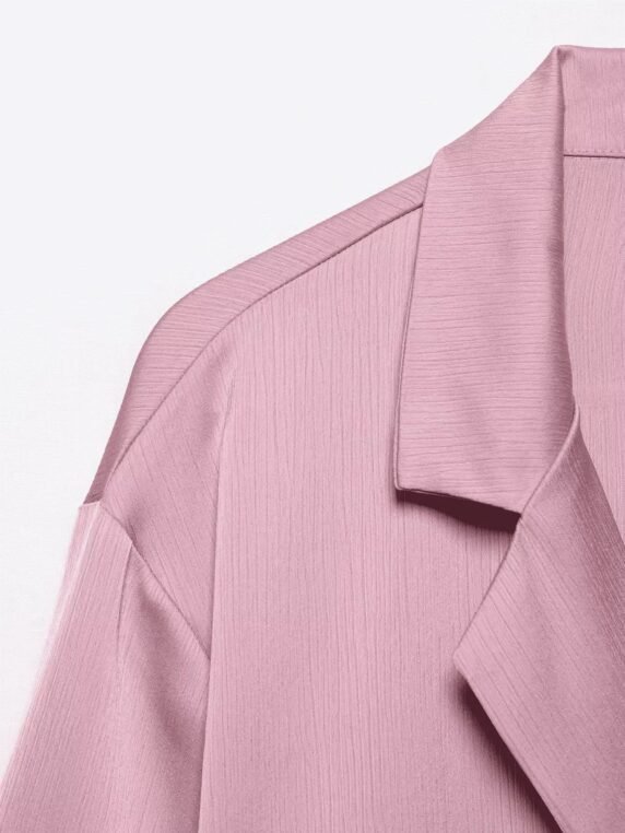 Luxury Lounge 3-Teiler – Blazer & Wide-Leg Hose - Besellics