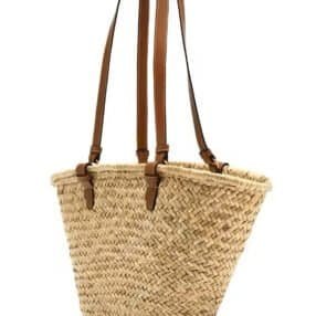 Nautical Chic Straw Tote: Stylish, Functional, and Timeless. - Besellics