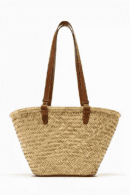 Nautical Chic Straw Tote: Stylish, Functional, and Timeless. - Besellics