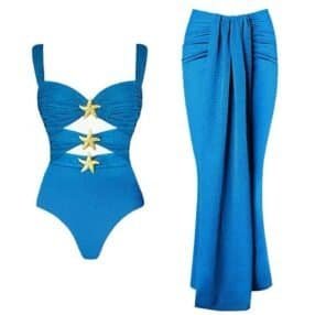Ocean Glam Bikini Set Damen türkis