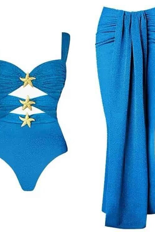 Ocean Glam Bikini Set Damen türkis