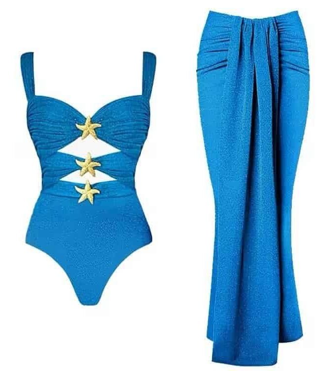 Ocean Glam Bikini Set Damen türkis