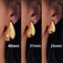 Raindrop earrings - Besellics