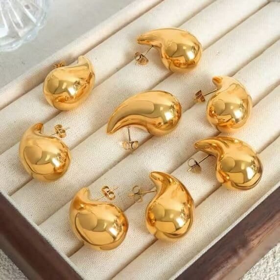 Raindrop earrings - Besellics