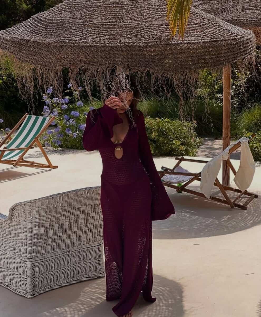Scarlet Beach Glow Dress - Besellics