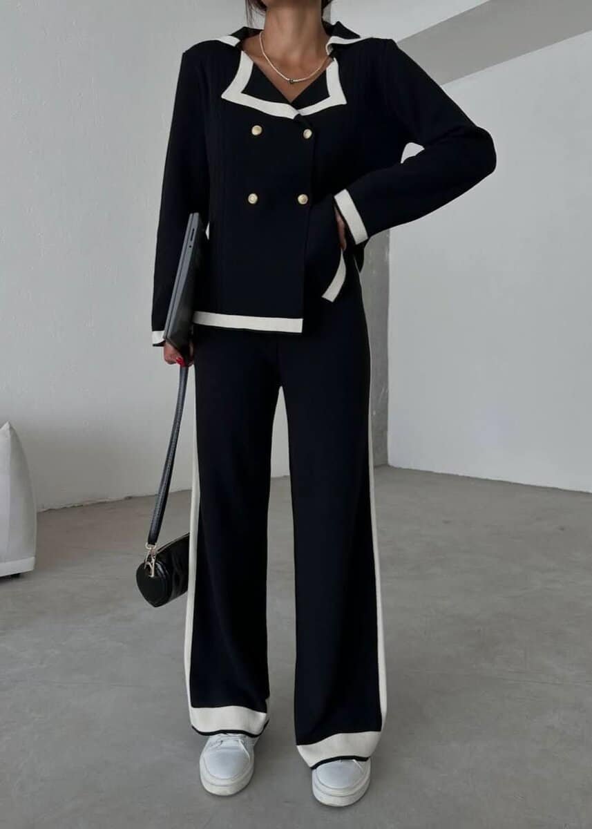 Sophia Contrast Suit - Besellics