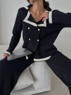 Sophia Contrast Suit - Besellics