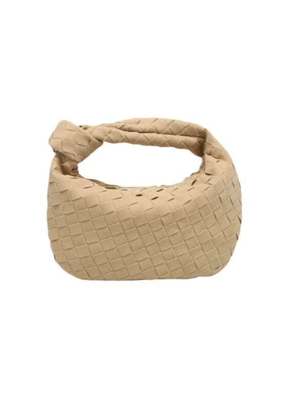 Suede Braided Hobo - Besellics