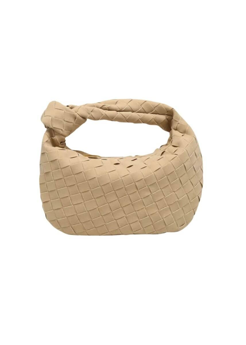 Suede Braided Hobo - Besellics