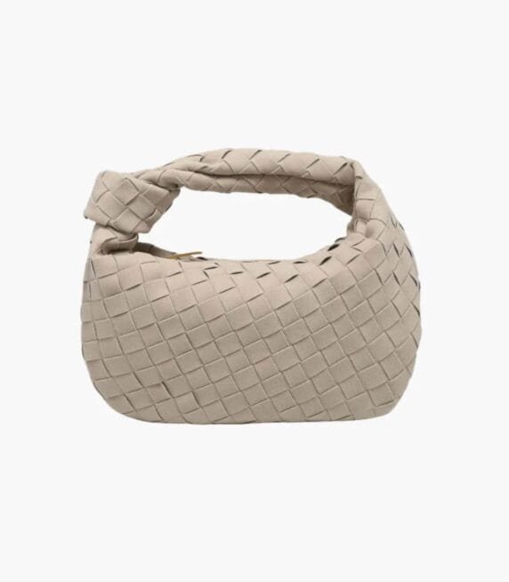 Suede Braided Hobo - Besellics