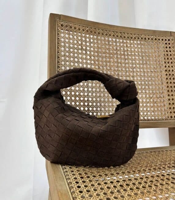 Suede Braided Hobo - Besellics