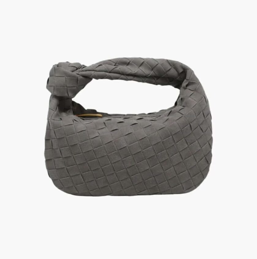 Suede Braided Hobo - Besellics