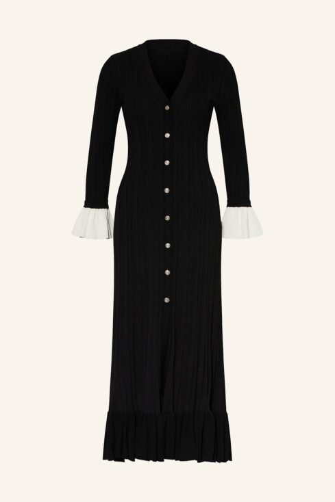 Victoria Ribbed Knit Dress