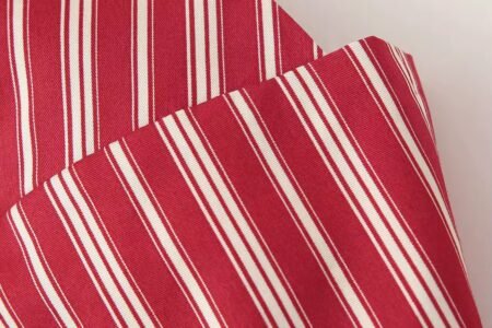 Zweiteiler Damen Rot Weiß – Sommer-Set mit Streifen