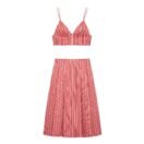Zweiteiler Damen Rot Weiß – Sommer-Set mit Streifen