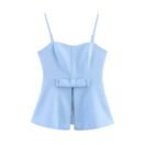 Blue Belle – 2-teiliges Sommer-Set aus Top & Minirock in Babyblau