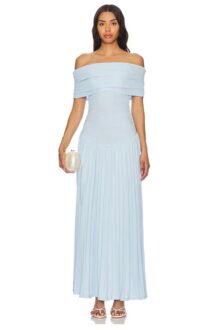 Aurelia Off-Shoulder Maxikleid