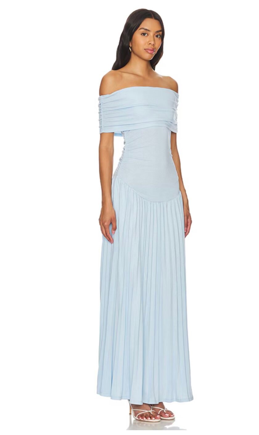 Aurelia Off-Shoulder Maxikleid - Image 3