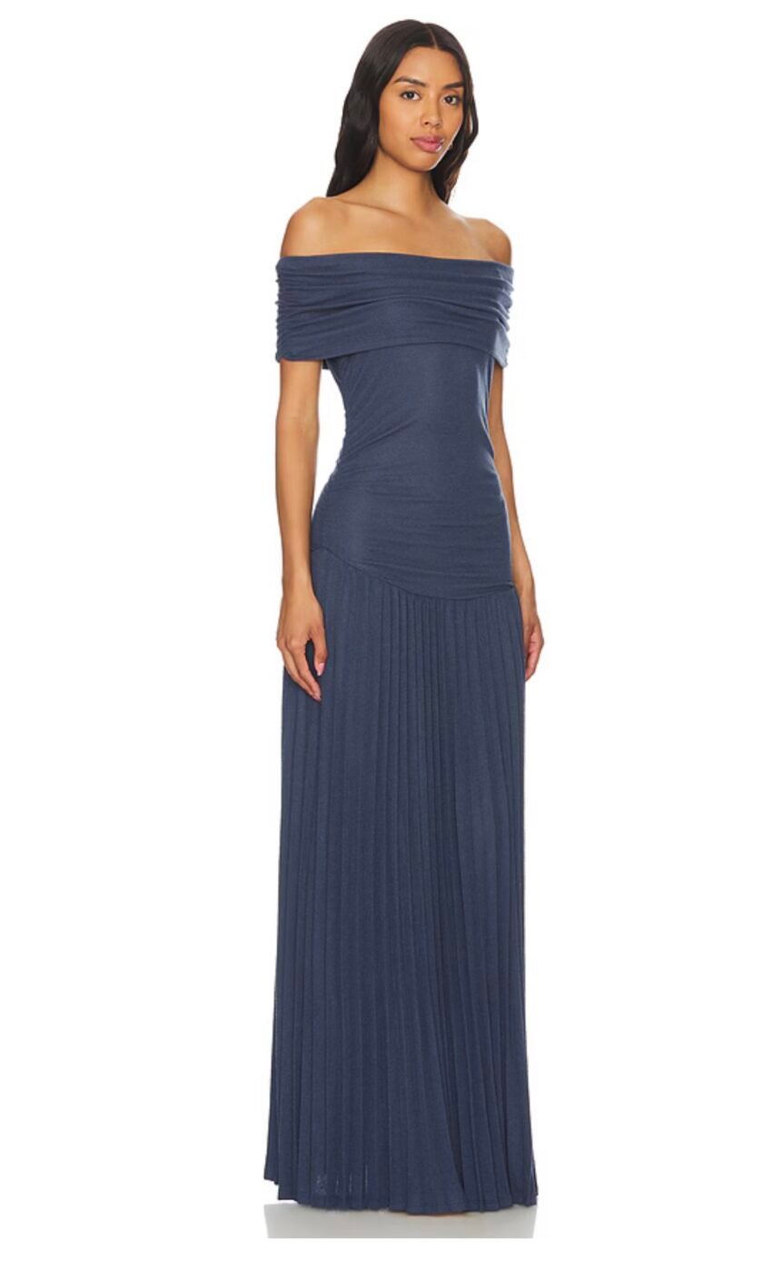 Aurelia Off-Shoulder Maxikleid - Image 5