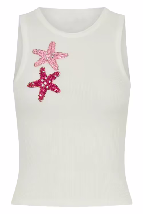 Starfish Beaded Tank Top